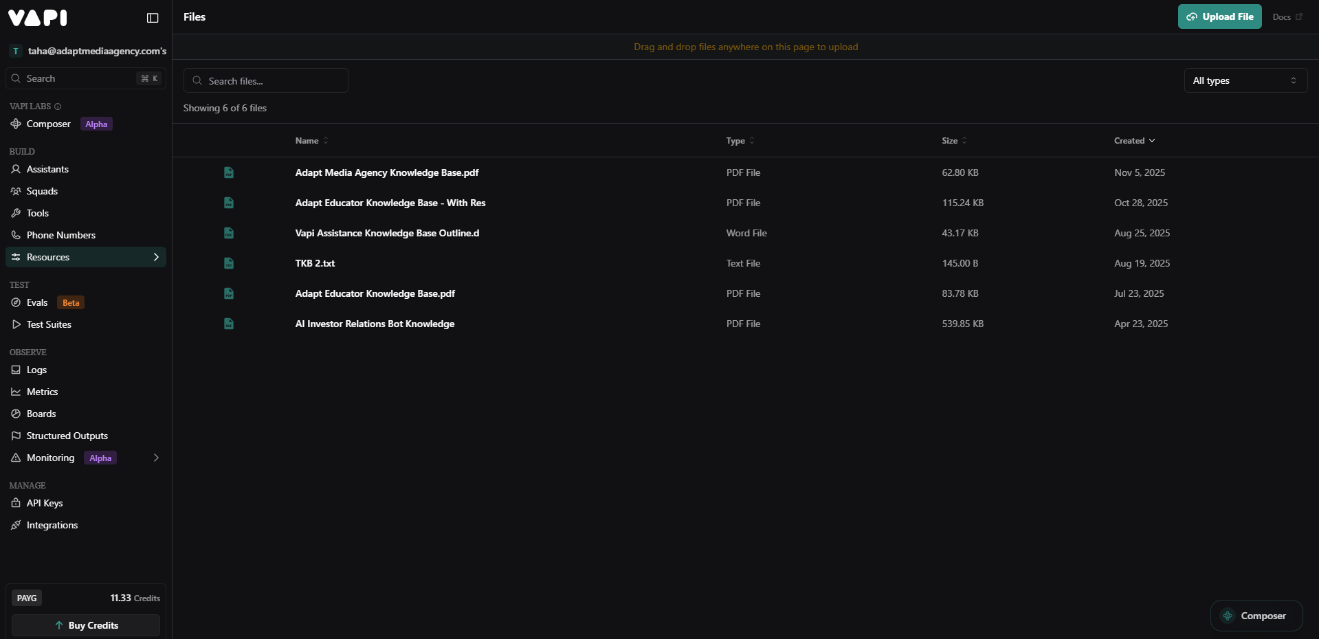 Call analytics dashboard — volume trends, answer rate, conversion rate, and revenue attribution in real time